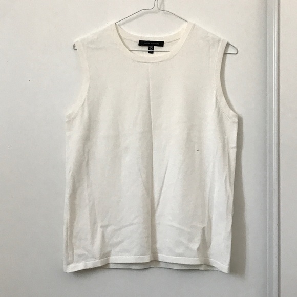 Judith and Charles Tops - Judith and Charles White Tank Top